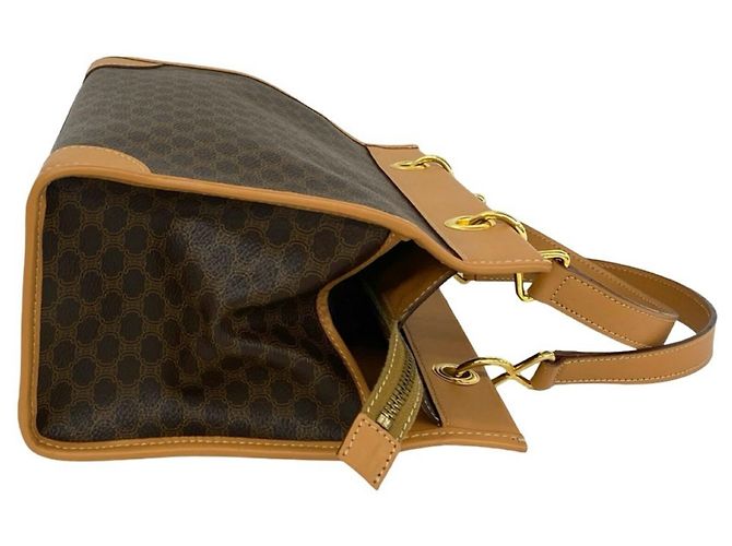 Céline CELINE Vintage Macadam Blazon Pattern Triomphe Handtasche - Ansicht 6