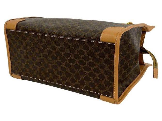 Céline CELINE Vintage Macadam Blazon Pattern Triomphe Handtasche - Ansicht 7
