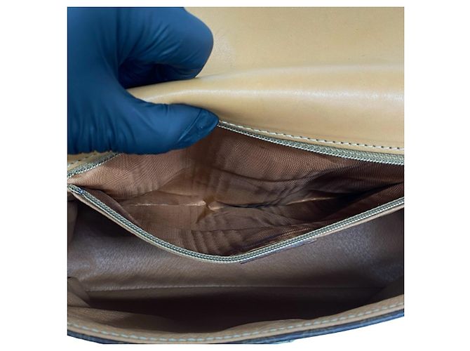 Céline Celine Vintage Macadam Blazon Triomphe Logo Pattern Schultertasche - Ansicht 10