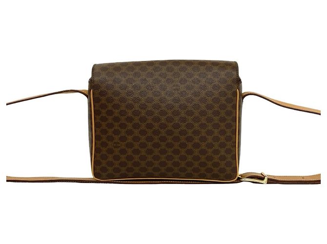 Céline Celine Vintage Macadam Blazon Triomphe Logo Pattern Schultertasche - Ansicht 3