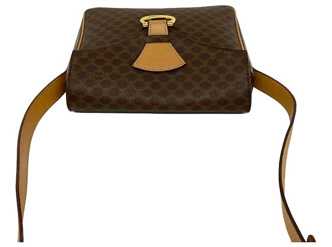 Céline Celine Vintage Macadam Blazon Triomphe Logo Pattern Schultertasche - Ansicht 4