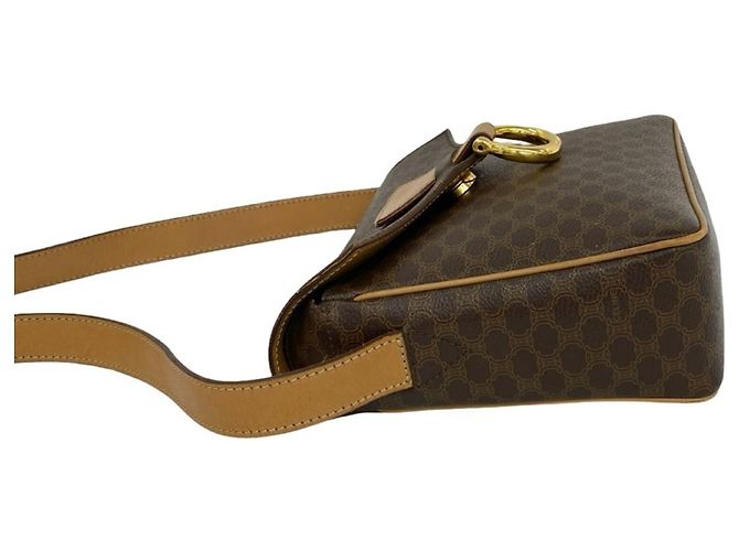 Céline Celine Vintage Macadam Blazon Triomphe Logo Pattern Schultertasche - Ansicht 5