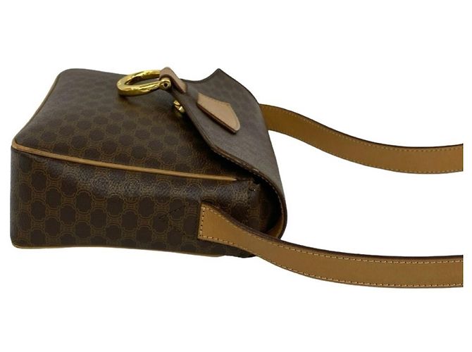 Céline Celine Vintage Macadam Blazon Triomphe Logo Pattern Schultertasche - Ansicht 6