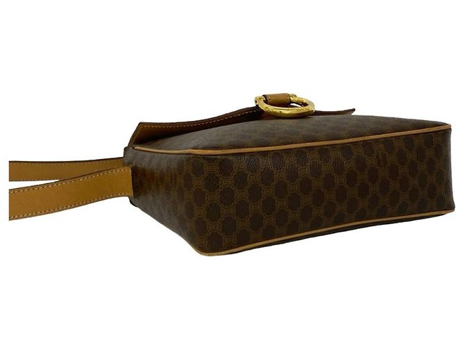 Céline Celine Vintage Macadam Blazon Triomphe Logo Pattern Schultertasche - Ansicht 7