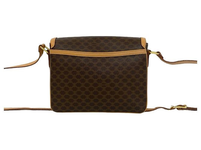 Céline Borsa a tracolla in pelle Celine Macadam Blazon Pattern Triomphe - vista 3