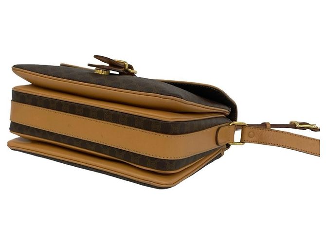 Céline Borsa a tracolla in pelle Celine Macadam Blazon Pattern Triomphe - vista 8