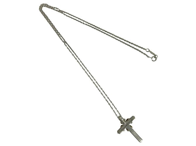 Autre Marque Collana Croce Tiffany Vintage Signature - vista 6