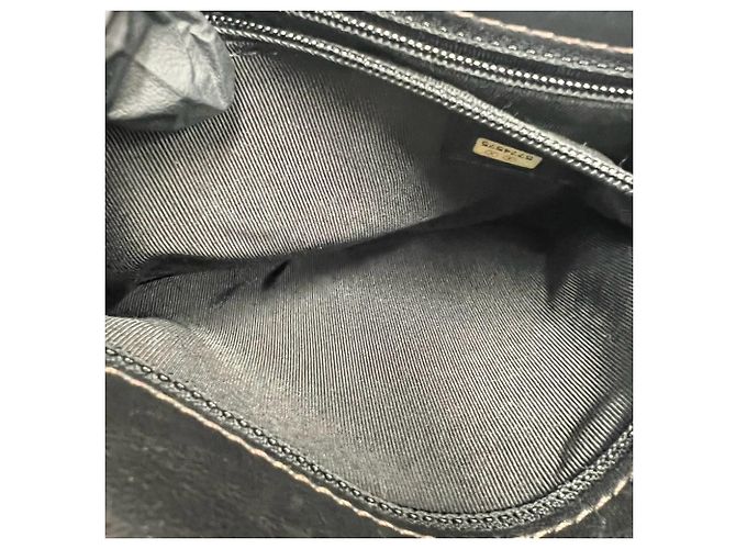 Chanel Vintage Coco Mark Schultertasche aus Leder - Ansicht 9