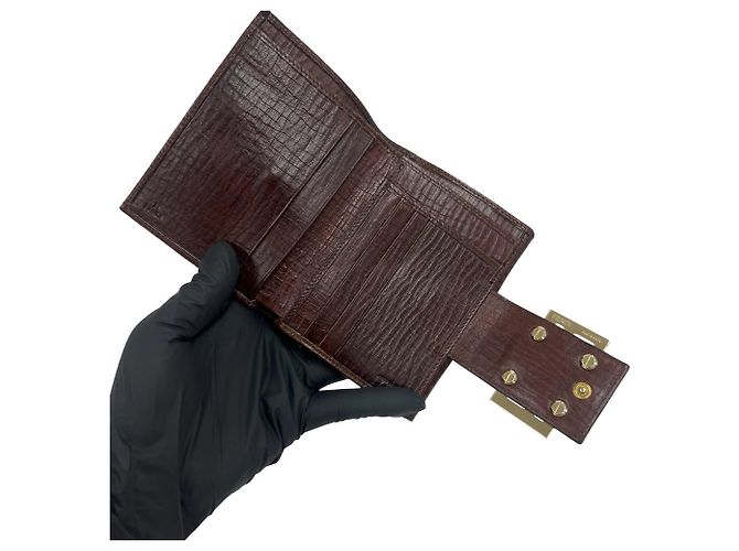 Fendi Vintage Zucchino FF Pattern Bi-fold Wallet - view 7