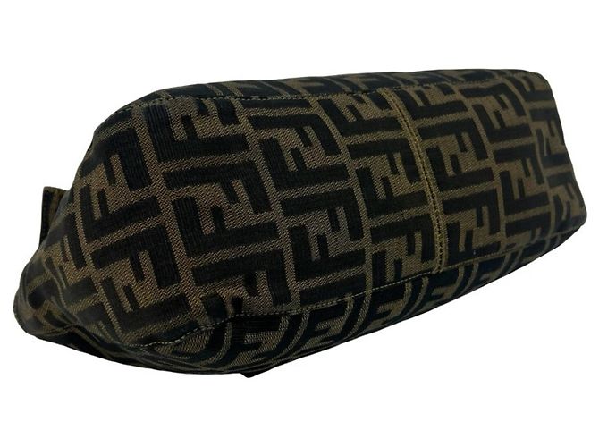 Sac à main cabas Fendi Vintage Zucca FF Pattern - vue 7