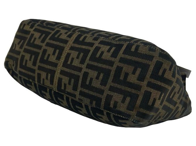 Sac à main cabas Fendi Vintage Zucca FF Pattern - vue 8