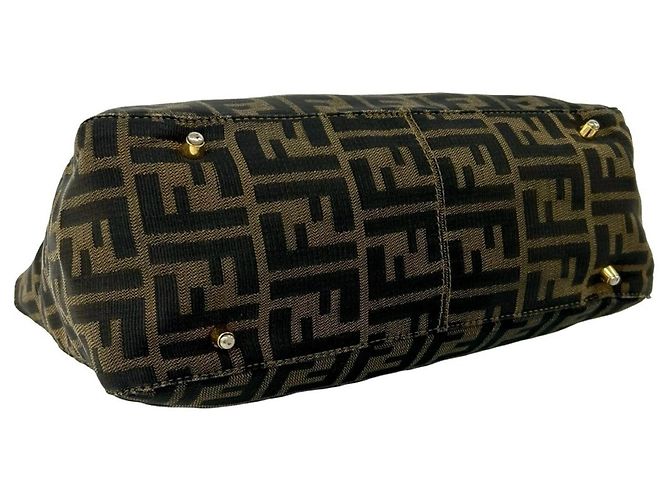 Fendi Vintage Zucca FF Pattern Handtasche - Ansicht 7
