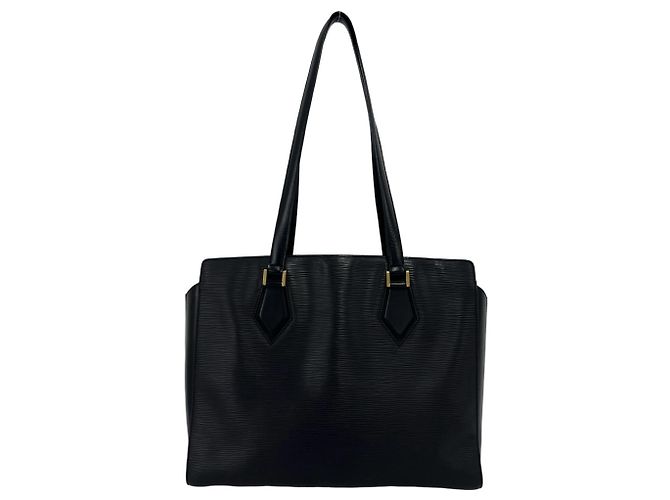 Borsa Tote Louis Vuitton Vintage Duplex in pelle Epi - vista 3