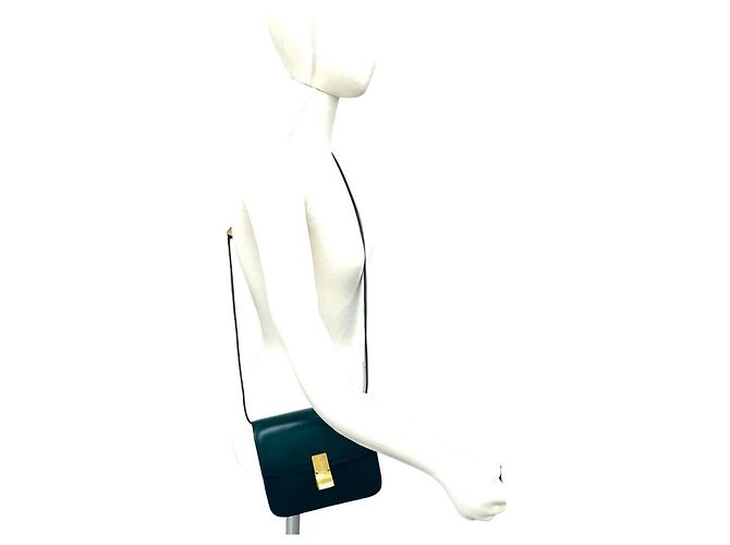 Classic Box Céline Celine Mini Bolso de Hombro de Piel de Ternera Box Clásico - vista 2