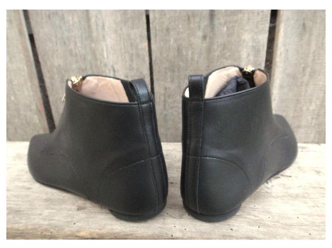 Repetto Botines Engie en cuero negro - vista 5