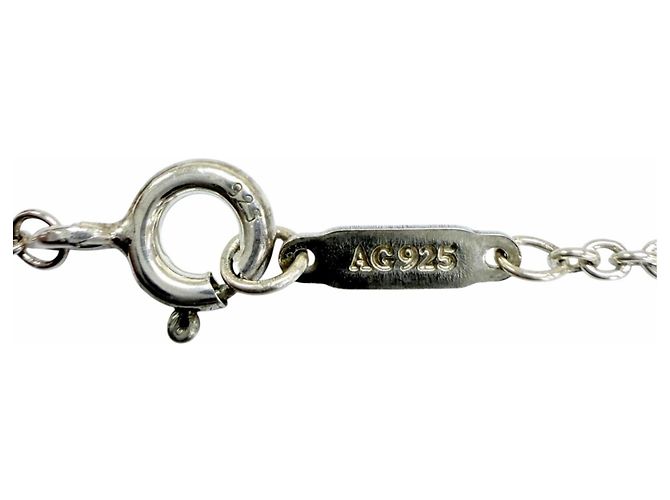 Autre Marque Collana Chiave Cuore in Argento Blu Tiffany & Co. - vista 8