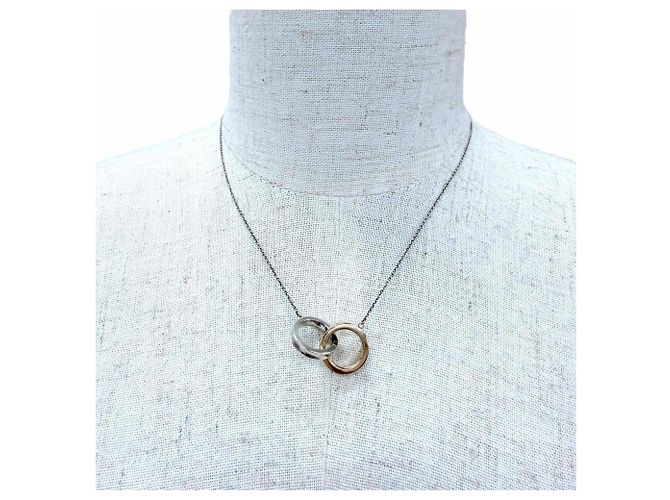 Autre Marque Collana Tiffany & Co. 1837 Interlocking Circle - vista 3