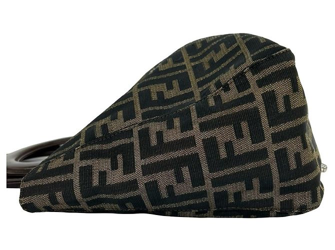 Sac à main Fendi Vintage Zucca FF Pattern - vue 5