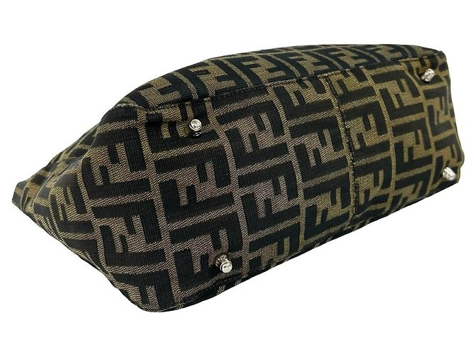 Sac à main Fendi Vintage Zucca FF Pattern - vue 7