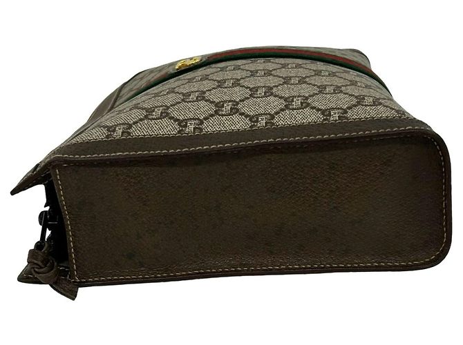 Borsa a pochette Gucci Old Sherry Line Plus Logo Hardware - vista 5