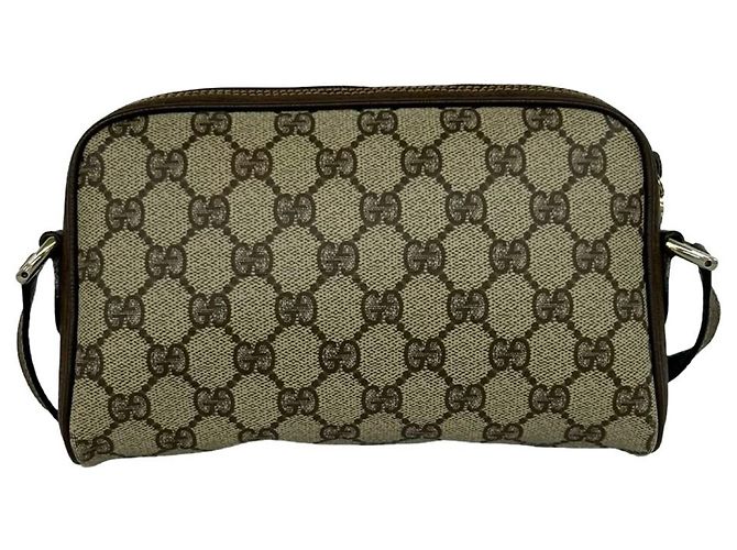 Bolsa de Ombro GUCCI Old Gucci Sherry Line GG Logo Pattern - vista 3