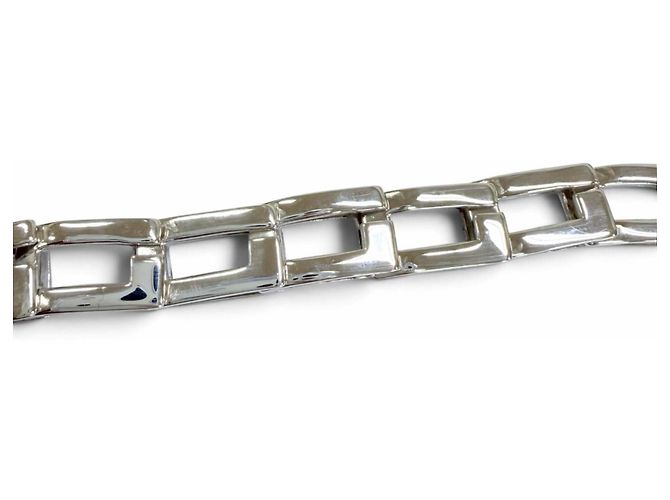 Bracciale rigido GUCCI Vintage 925 Square G Accessory - vista 4