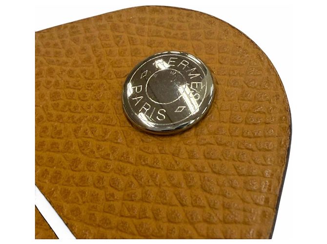 Hermès Bracelete Reversível em Couro Hermes Ajure Petit H - vista 9