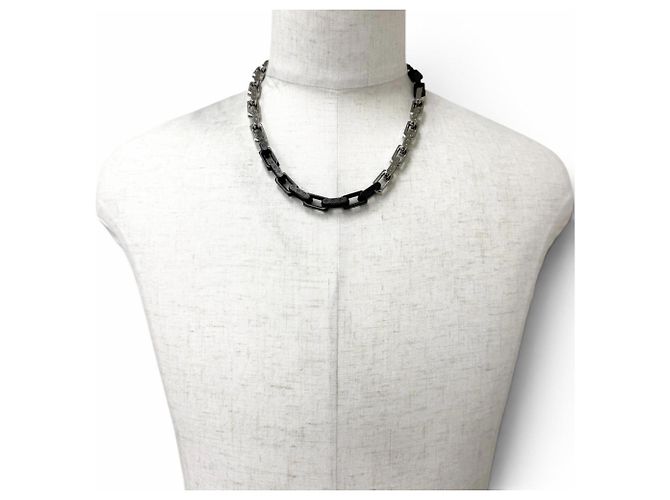 Louis Vuitton Collier Monogram Chain Necklace - vista 3