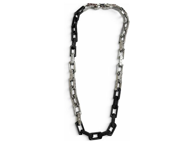 Louis Vuitton Collier Monogram Chain Necklace - vista 4