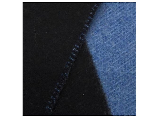 Hermès Hermes Bicolor Schal mit Fransen 100% Cashmere - Ansicht 5