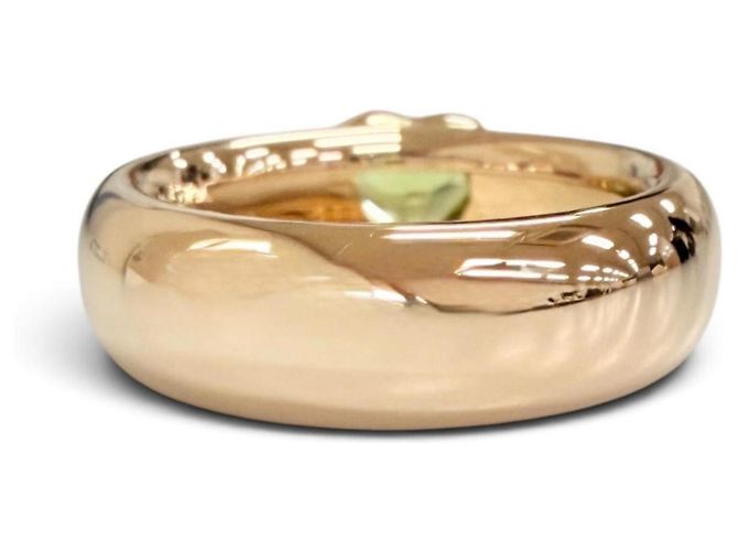 Autre Marque Anello Tiffany Friendship in oro giallo 18K con peridoto - vista 4