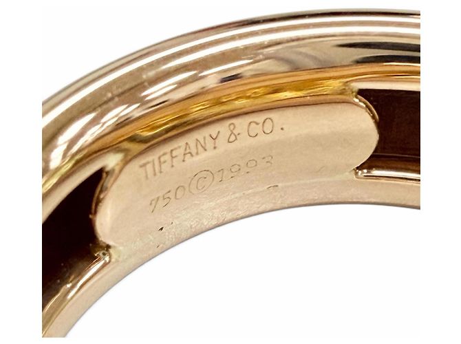 Autre Marque Anello Tiffany Friendship in oro giallo 18K con peridoto - vista 7