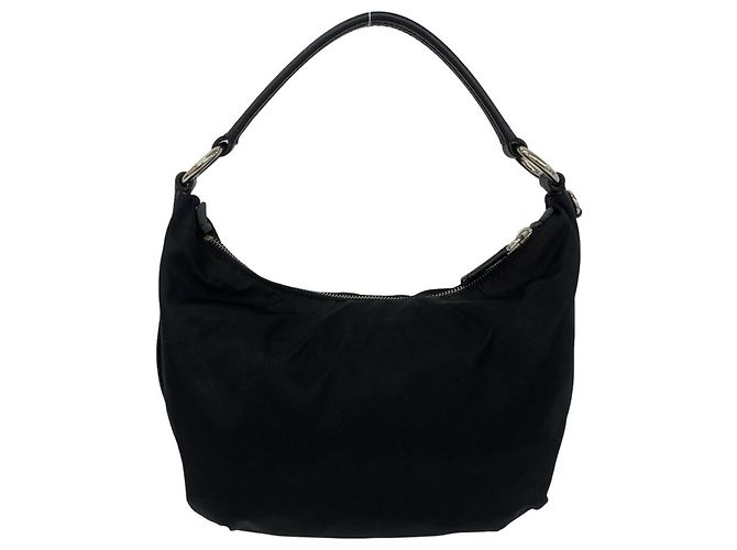 Saffiano Sac à épaule Prada avec logo triangle en métal - vue 3