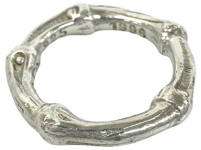 Autre Marque Anello Tiffany Vintage Bamboo Band - vista 5