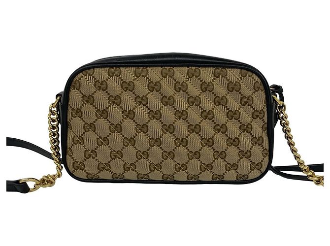 Bolso de hombro mini Gucci GG Marmont - vista 3