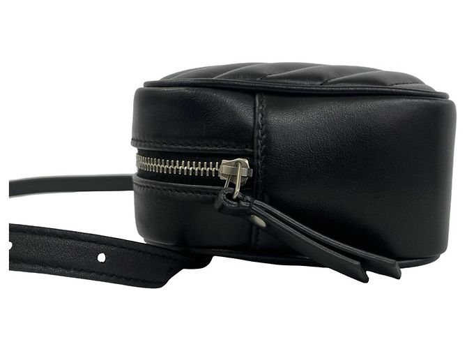 Autre Marque Borsa Sling in pelle nera Saint Laurent - vista 5
