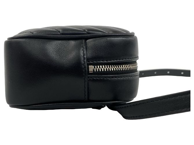 Autre Marque Borsa Sling in pelle nera Saint Laurent - vista 6