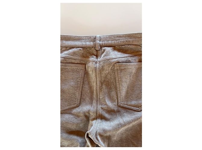 Just Cavalli Lederhose beige - Ansicht 3