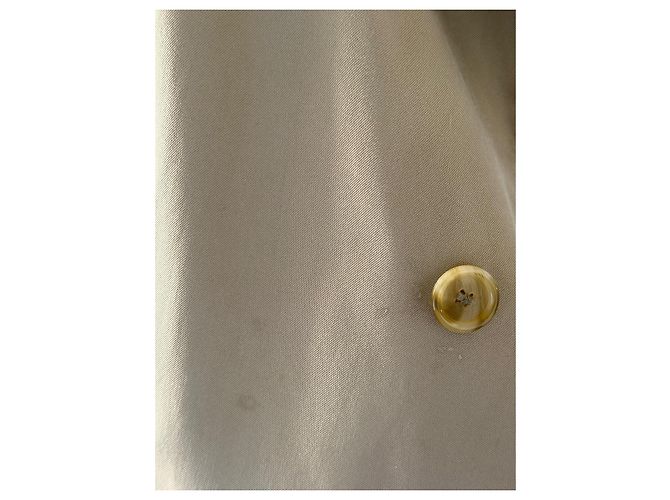 Burberry Trench Coat Beige Algodón Poliéster - vista 10