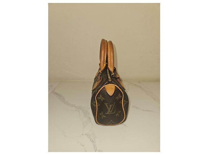 Borsa Louis Vuitton Speedy Nano Monogram - vista 3