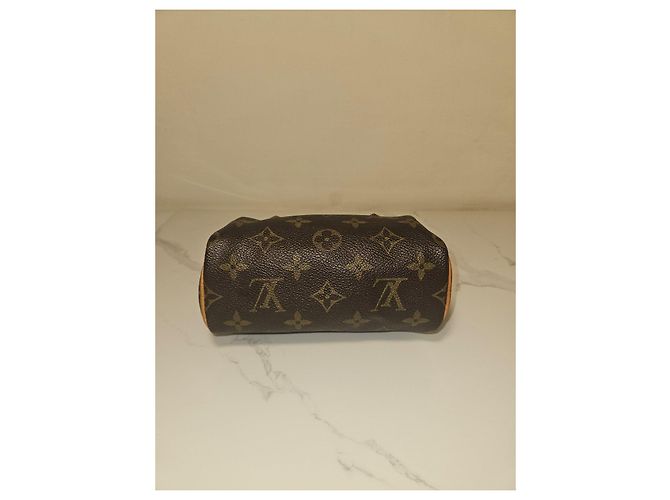Borsa Louis Vuitton Speedy Nano Monogram - vista 5