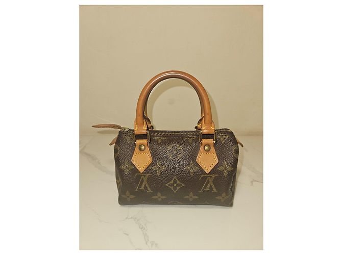 Borsa Louis Vuitton Speedy Nano Monogram - vista 6