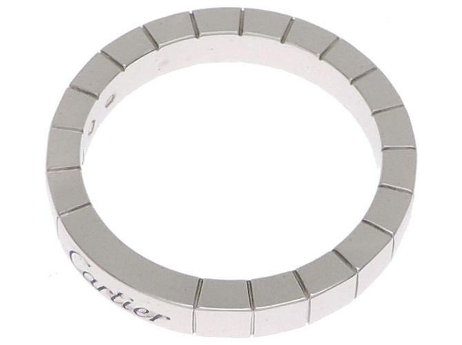 Anello Cartier Lanieres in oro bianco 18K - vista 2