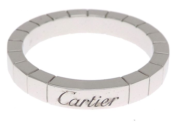 Anello Cartier Lanieres in oro bianco 18K - vista 4