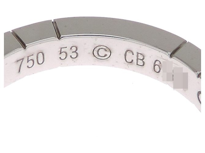 Anello Cartier Lanieres in oro bianco 18K - vista 5