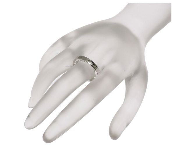 Anello Cartier Lanieres in oro bianco 18K - vista 8