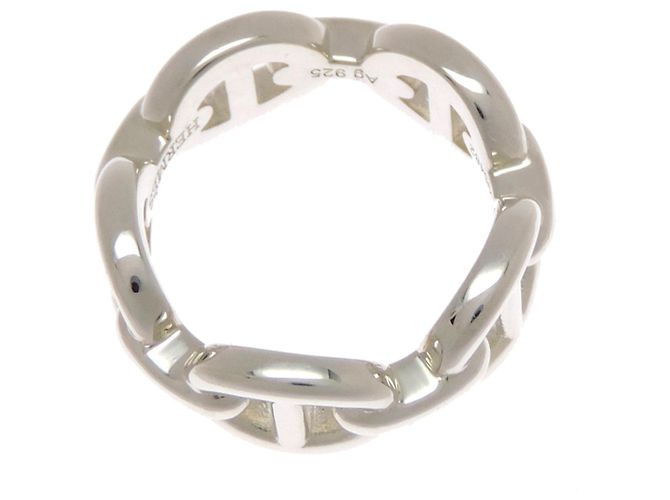 Hermès Hermes #48 Ag925 Chaine d'Ancre Enchainée PM Ring für Damen - Ansicht 2