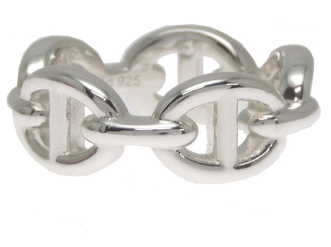 Hermès Hermes #48 Ag925 Chaine d'Ancre Enchainée PM Ring für Damen - Ansicht 4