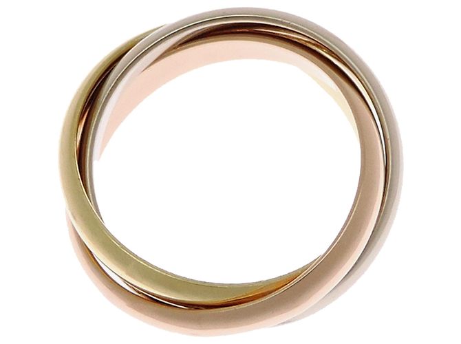 Bague Trinity Cartier Trois Couleurs - vue 3