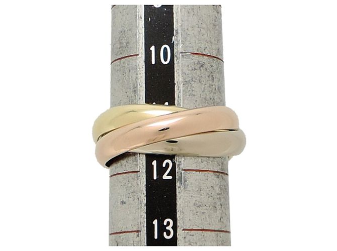 Bague Trinity Cartier Trois Couleurs - vue 7